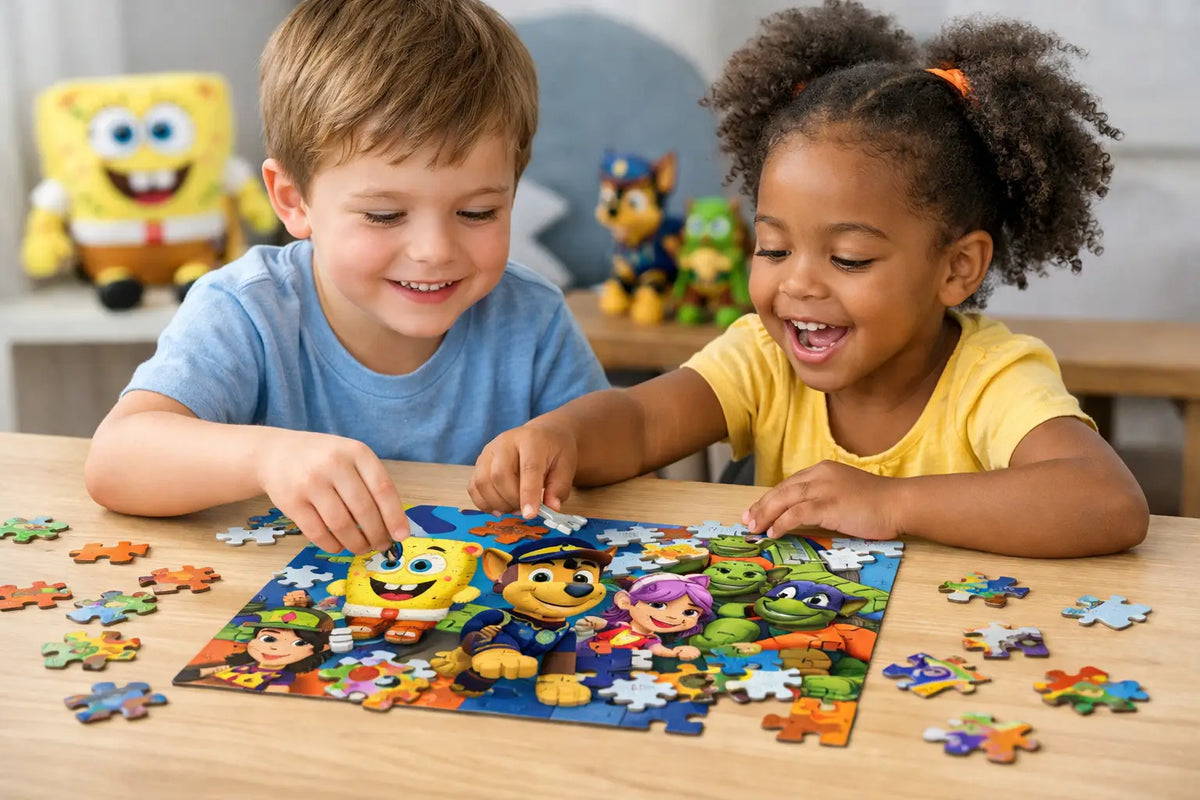Nickelodeon Puzzles for Children to Enjoy Together