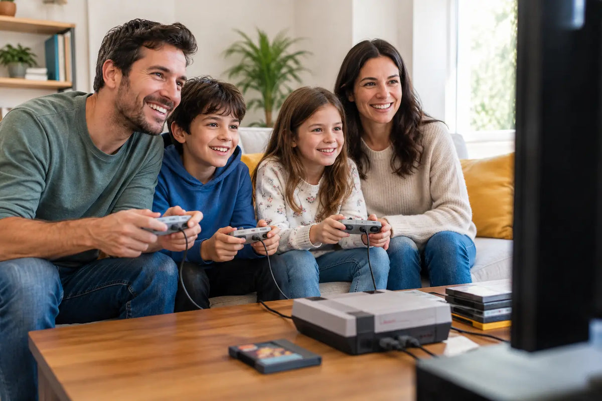 Why Retro Games Still Bring Families Together