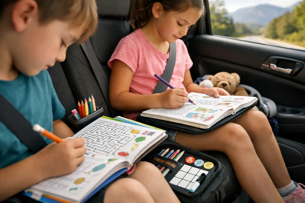 12 Best Activity Books for Road Trips Kids Love