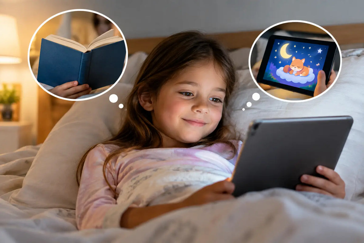 Bedtime Books Versus Apps: Which Feels Better?
