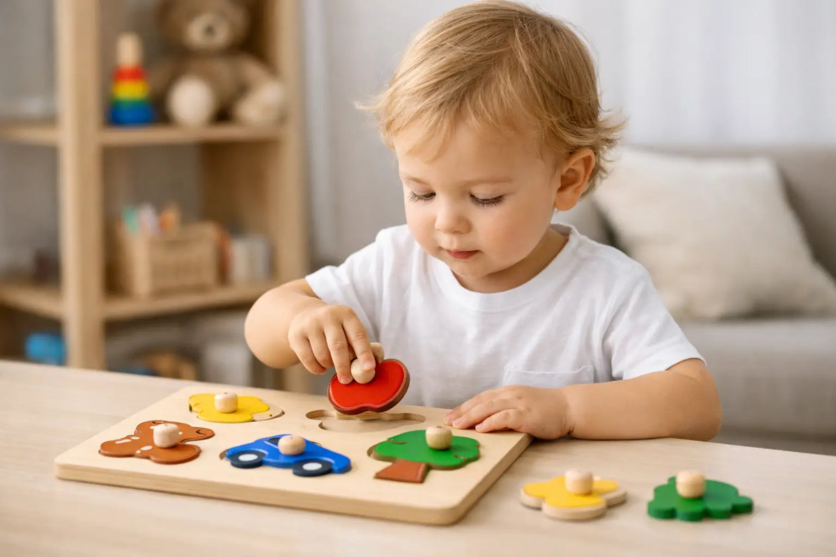 How Do Knob Puzzles Help Child Development?
