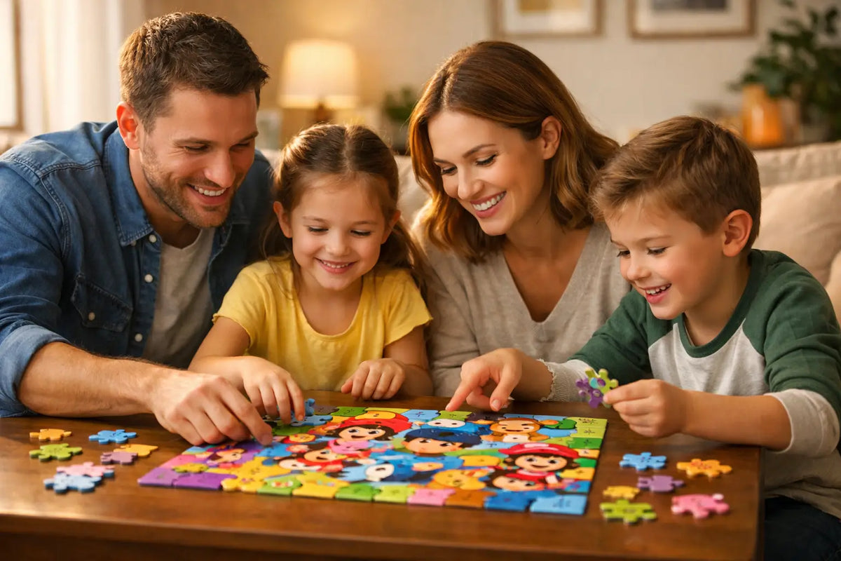 Disney Junior Wood Jigsaw Puzzles for Family Time