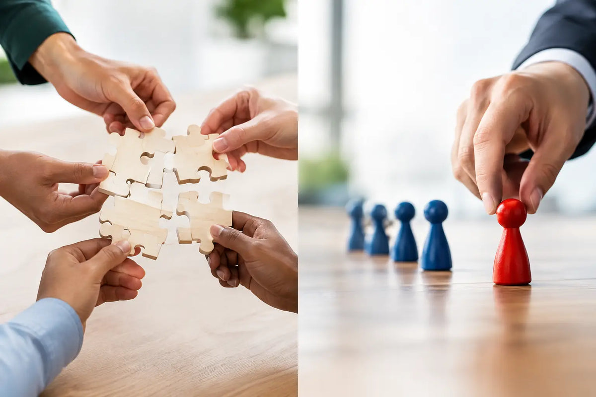 Cooperative Games Versus Competitive Games