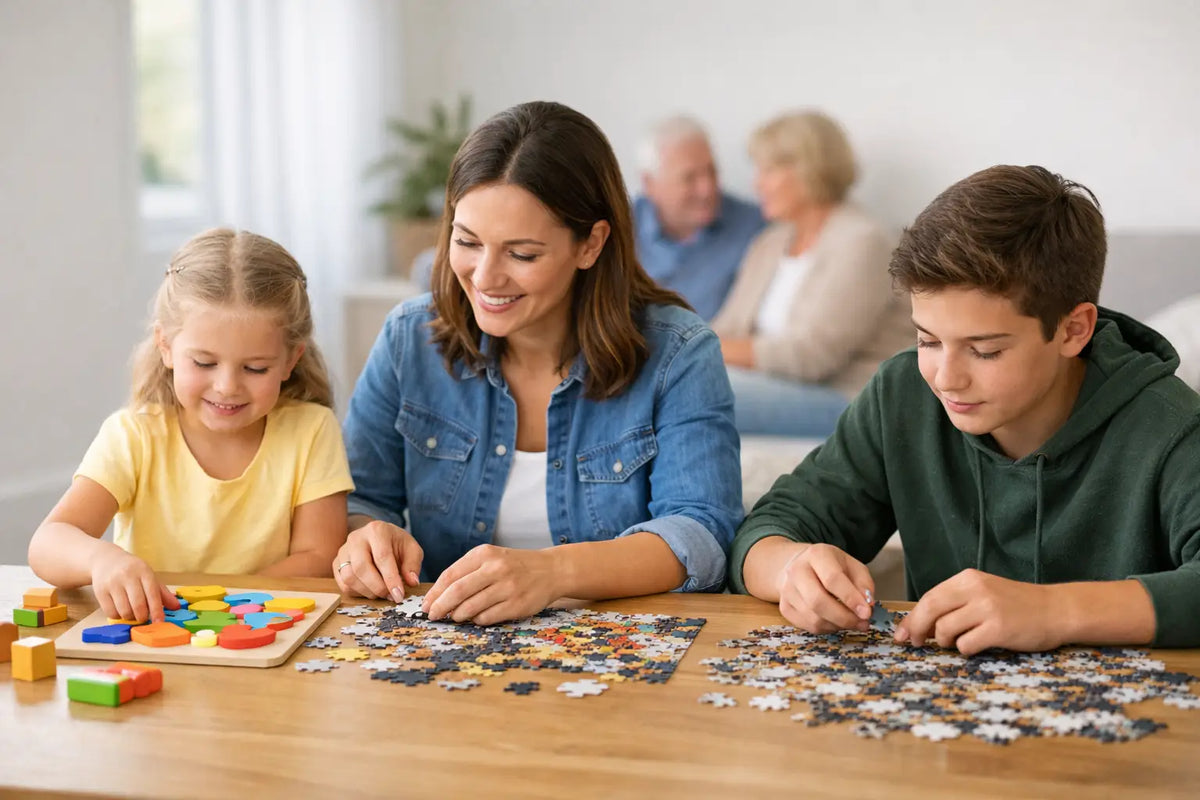 Puzzle Difficulty by Age: A Family Guide