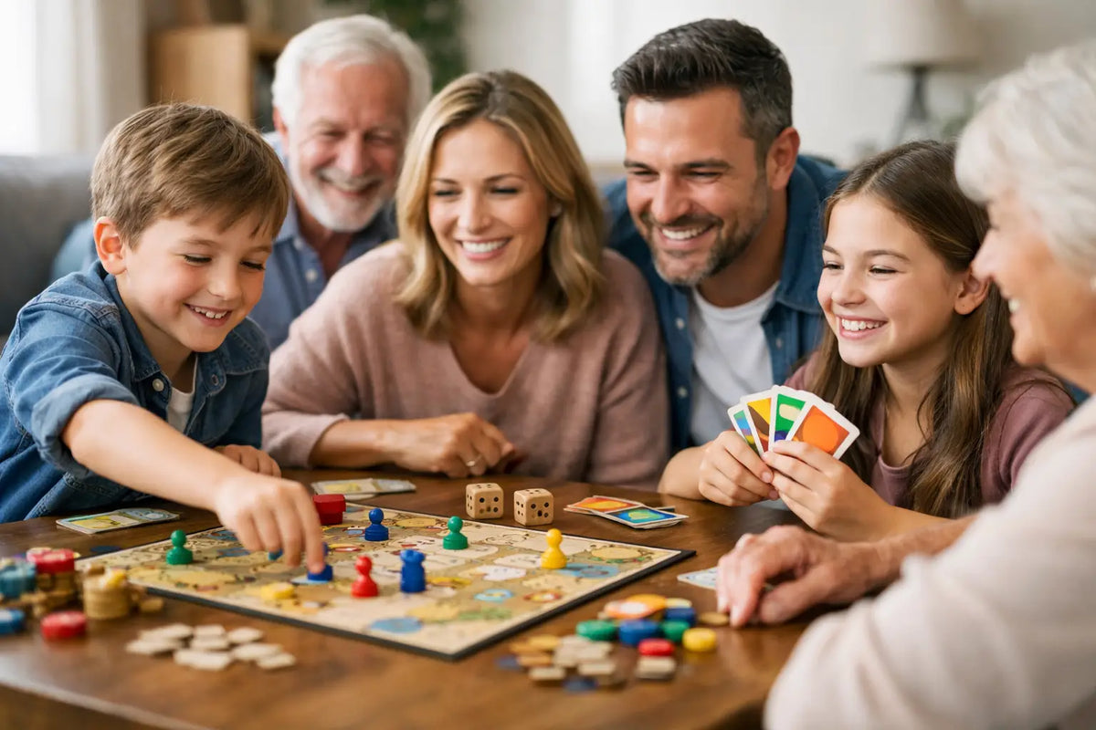 Family Tabletop Games That Bring Everyone Back