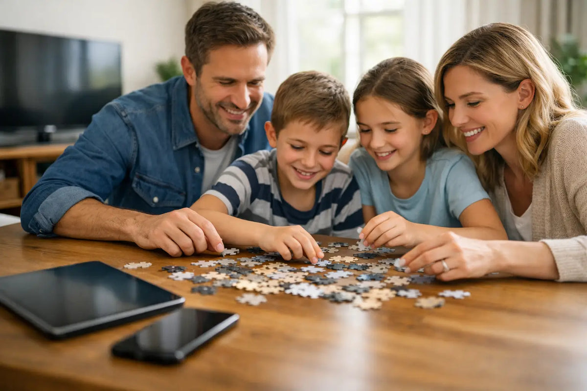 Can Puzzles Reduce Screen Time for Families?