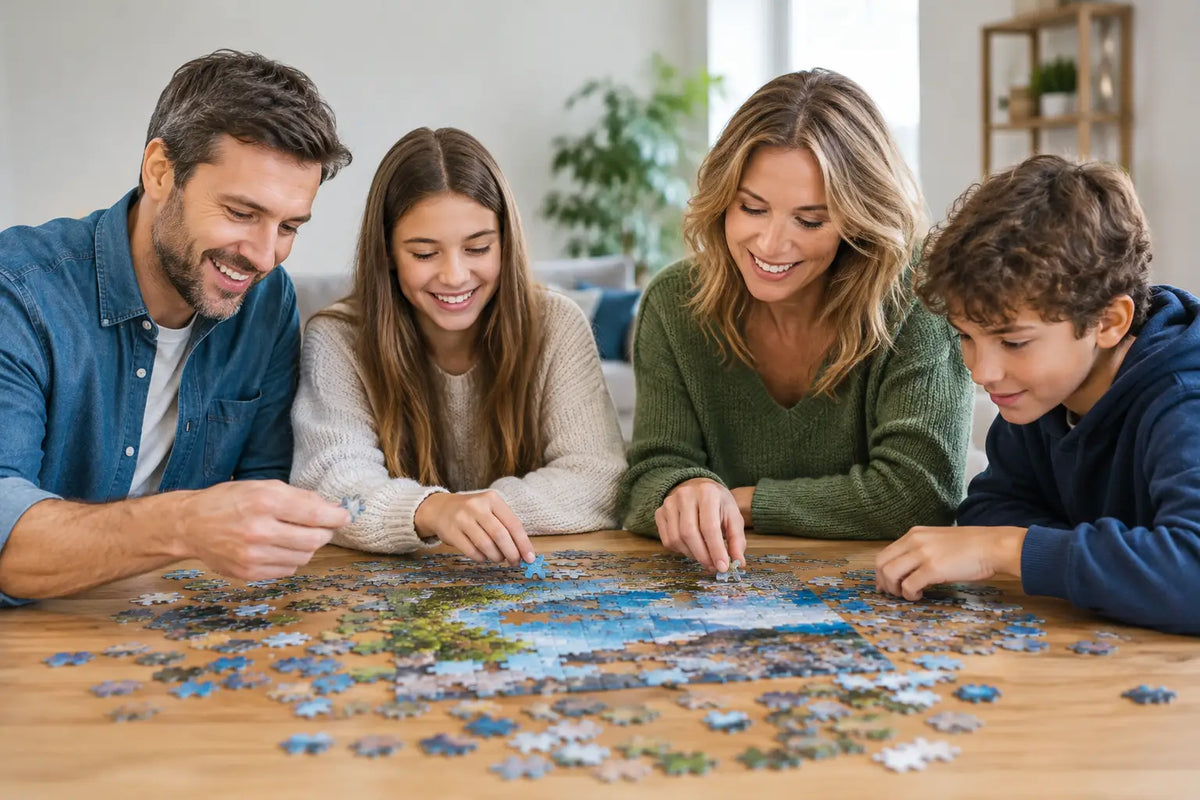 Adult Puzzle Comparison for Better Family Time