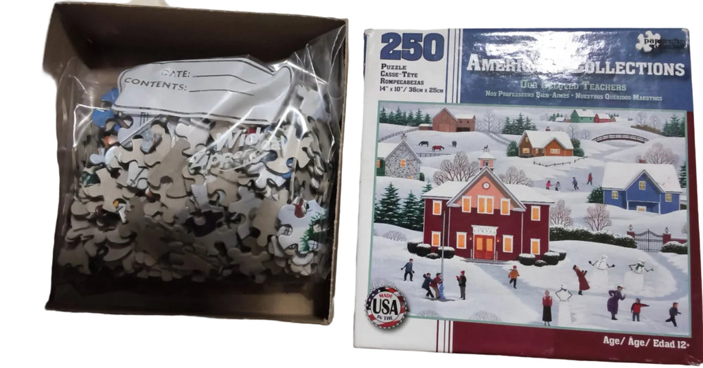 Our Beloved Teachers Americana Collection 250 piece puzzle Wilfrido Limvalencia