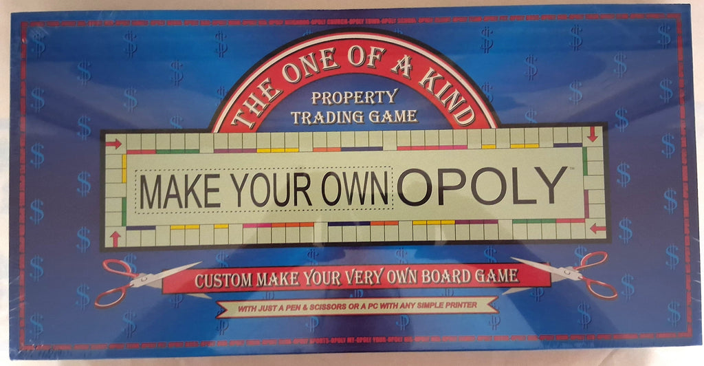 Custom Make Your Own Opoly Board Game BRAND NEW!