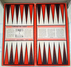 Whitman Backgammon Board Game, Dice, Checkers