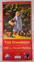 The Standoff 300 Piece Jigsaw Puzzle Jim Daly Vintage Rare