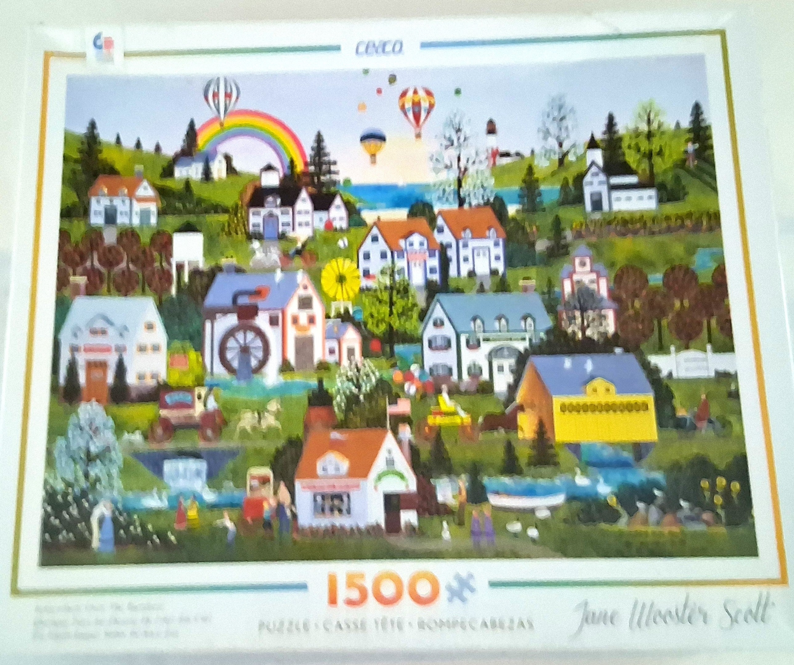 Somewhere Over The Rainbow 1500 Piece Jigsaw Puzzle Jane Wooster Scott