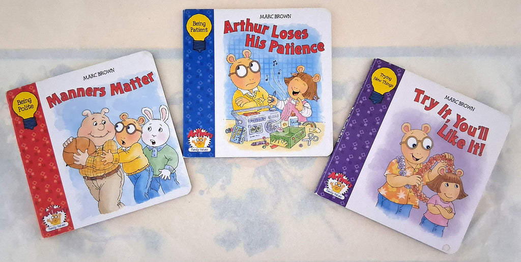 Arthurs Family Values Set of 3 Books