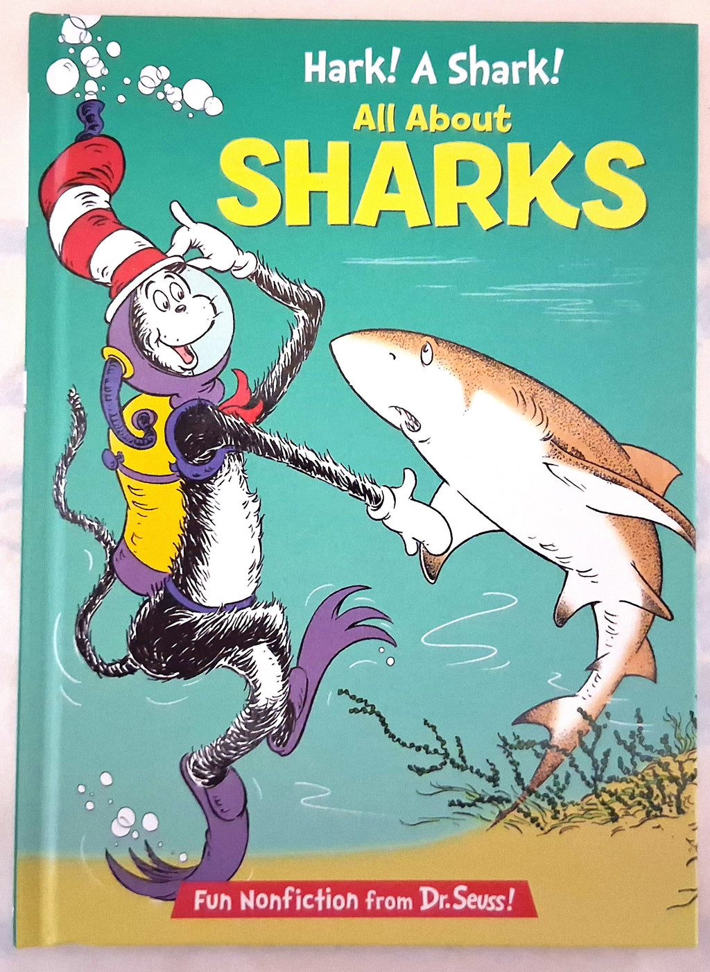 Dr. Seuss All About Sharks Fun Nonfiction Book