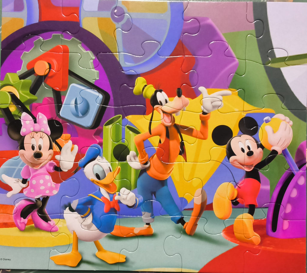 Disney Mega Brands Silly Switch Mickey Mouse Clubhouse 25 Pieces 2007