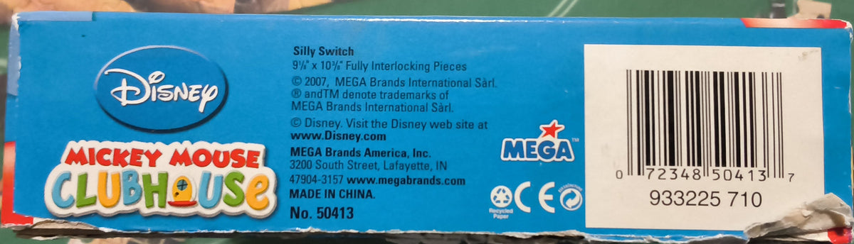 Disney Mega Brands Silly Switch Mickey Mouse Clubhouse 25 Pieces 2007