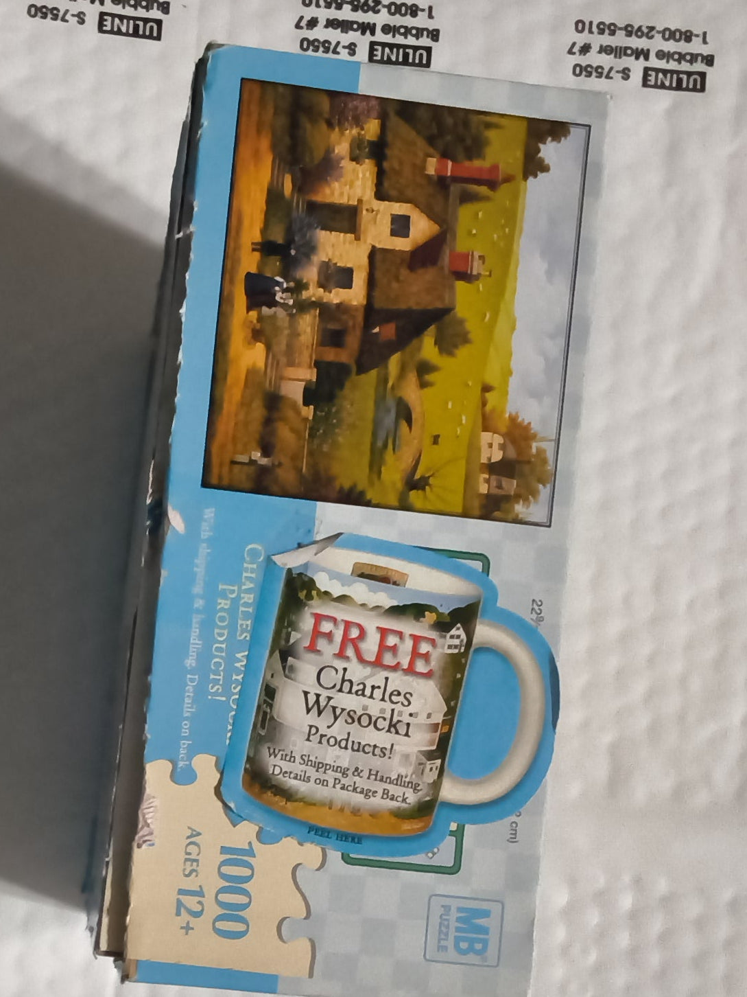 Vintage Charles Wysocki Tall Sea Tale 1000 piece puzzle Complete