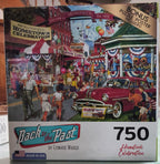 Vintage Vehicles Puzzle Bundle – 3 Nostalgic Americana Jigsaw Puzzles - 2,250 pieces