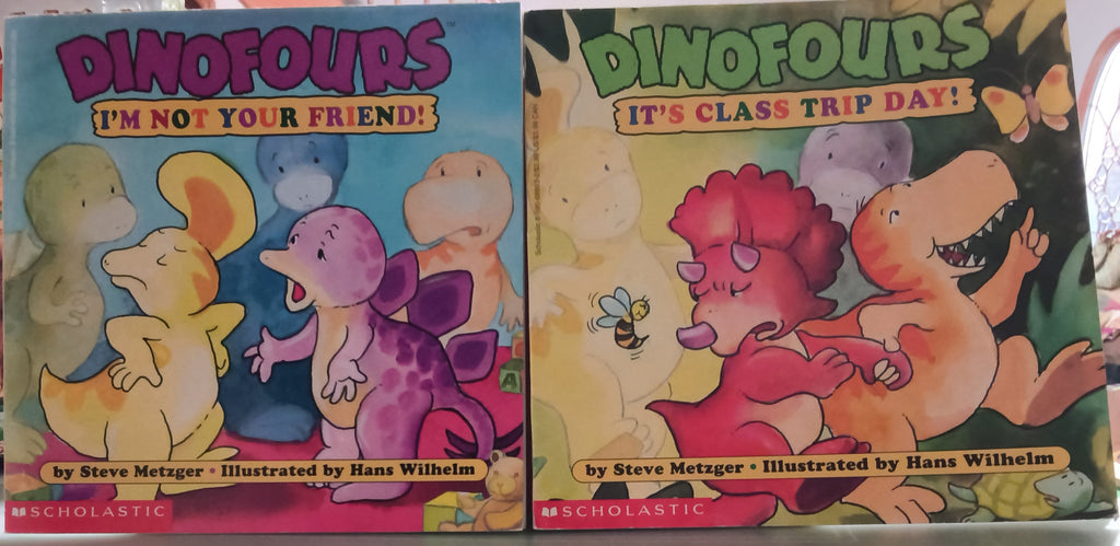 Dinosaur Adventure Bundle – 3 Children's Books & Melissa & Doug 2' x 3' Floor Puzzle