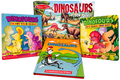 Dinosaur Adventure Bundle – 3 Children's Books & Melissa & Doug 2' x 3' Floor Puzzle