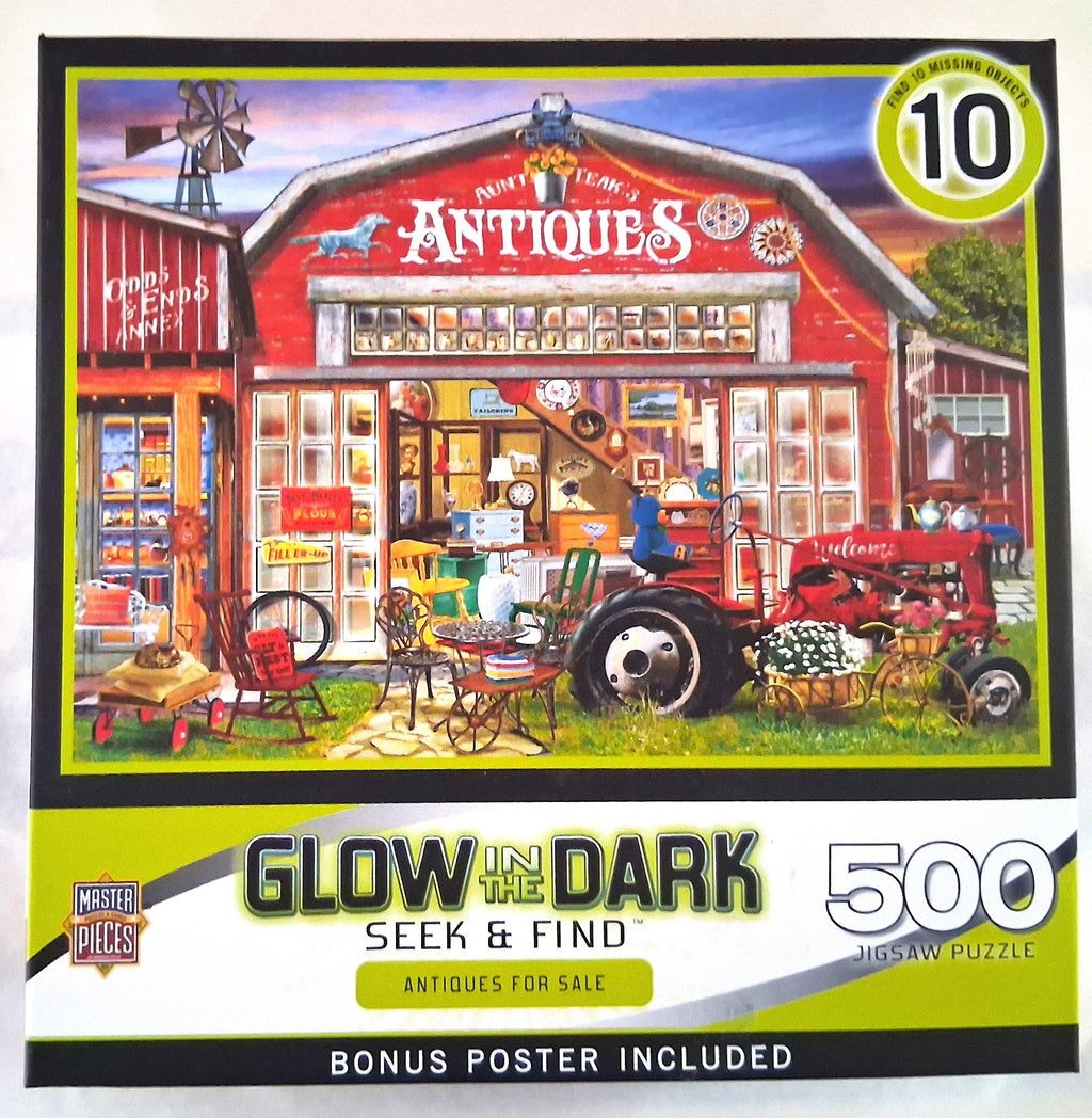 Antiques For Sale 500 piece Jigsaw Puzzle