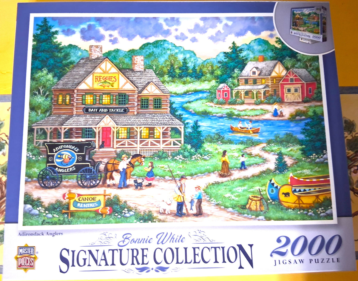 Adirondack Anglers Signature Collection 2000 piece Bonnie White