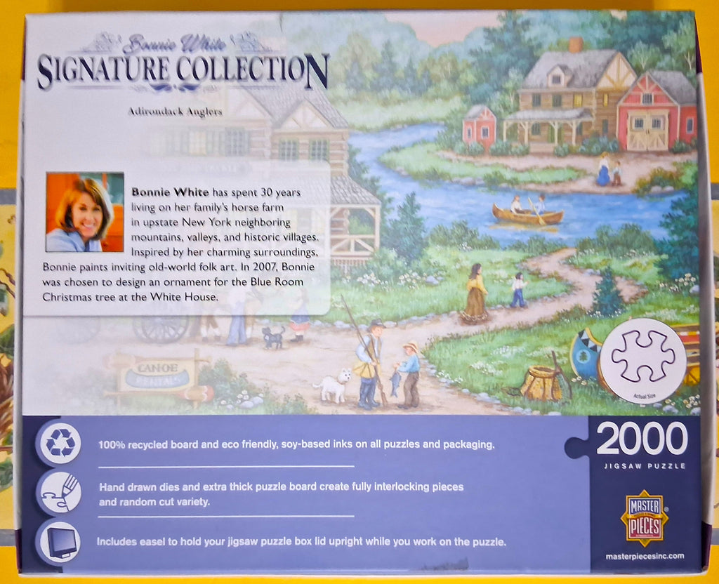 Adirondack Anglers Signature Collection 2000 piece Bonnie White