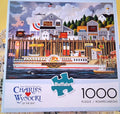 “By The Sea” by Charles Wysocki 1000 piece puzzle Americana