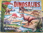“Dinosaurs” 48 Piece Floor Puzzle For Children “Melissa & Doug”