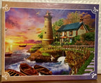 “Sunset Lighthouse” 1000 piece jigsaw puzzle