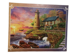 “Sunset Lighthouse” 1000 piece jigsaw puzzle