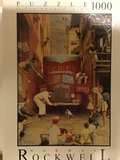 Norman Rockwell Vintage “Traffic Conditions” 1000 piece jigsaw puzzle