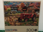 “European Countryside” 500 piece Landscape and Scenery completed jigsaw puzzle