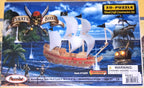 Pirate Ship Wood Crafted Construction Kit