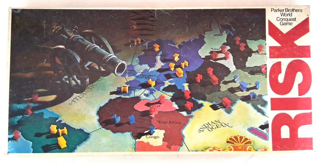 Parker Brotherss World Conquest Game RISK