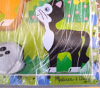 Chunky Wooden Pets 7-piece Puzzle Melissa & Doug