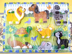 Chunky Wooden Pets 7-piece Puzzle Melissa & Doug