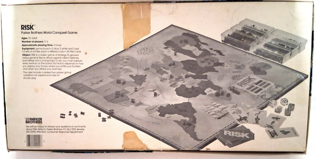 Parker Brotherss World Conquest Game RISK