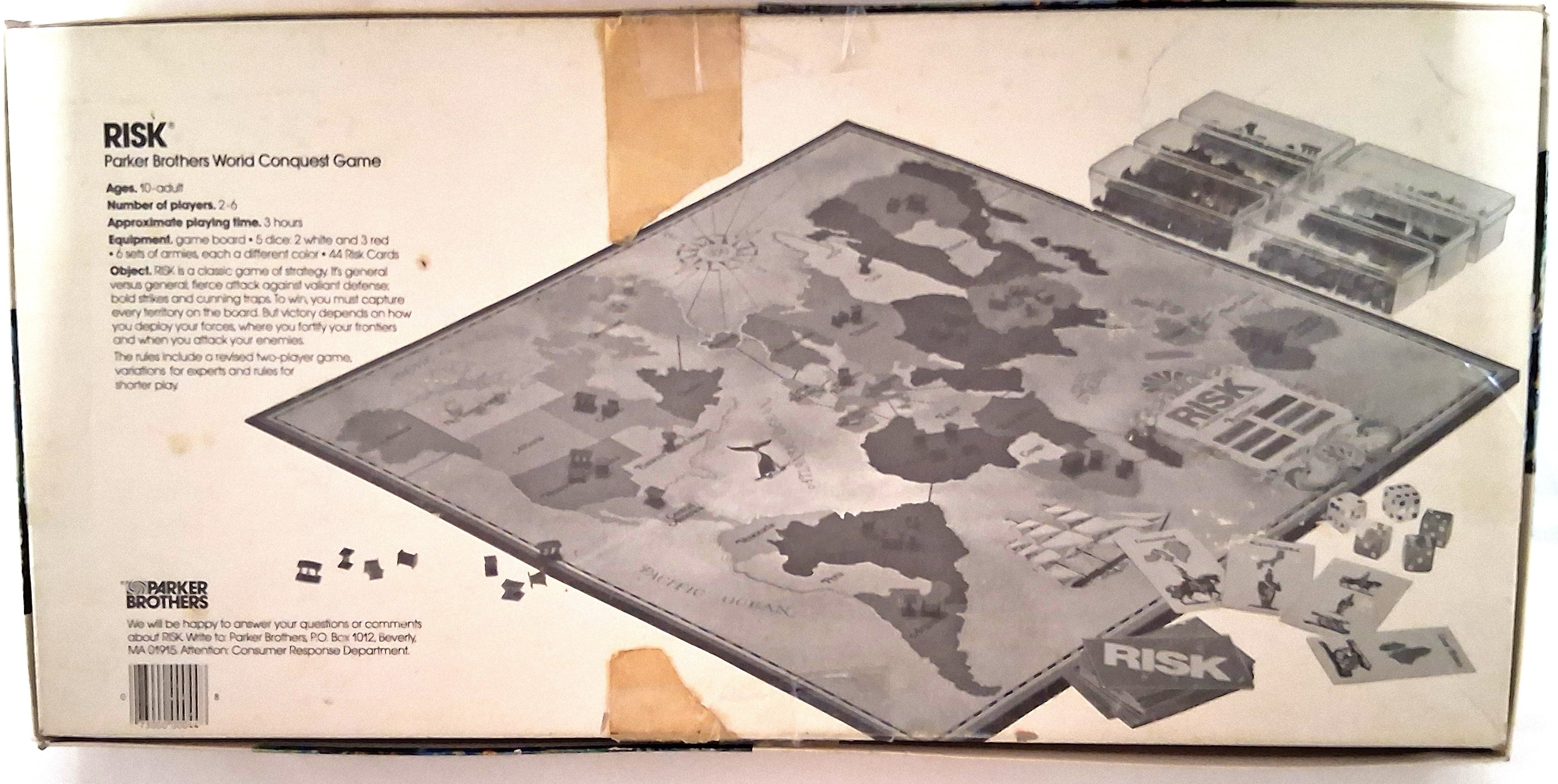 Parker Brotherss World Conquest Game RISK