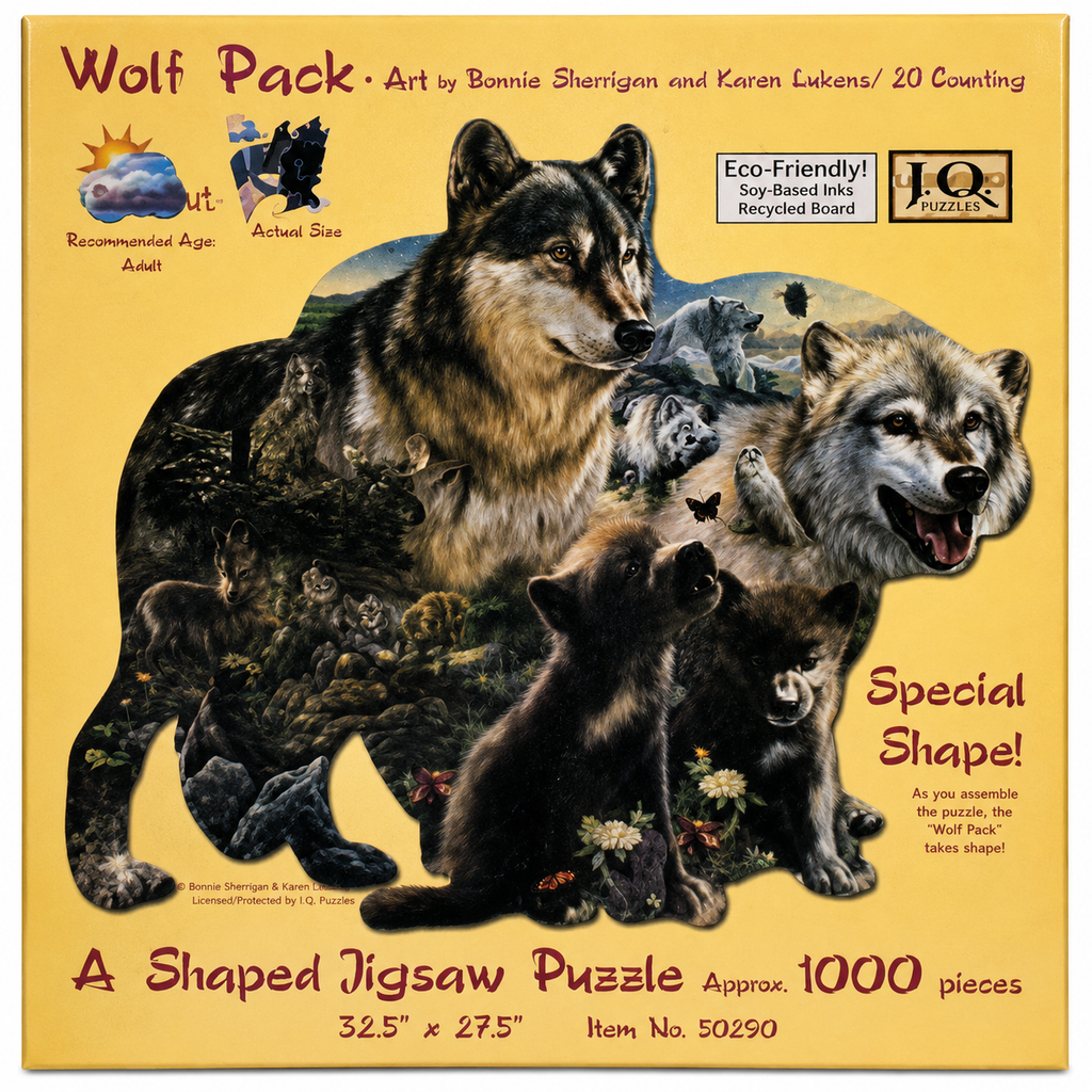 Wolf Pack Sunsout 1000 pieces Brand New