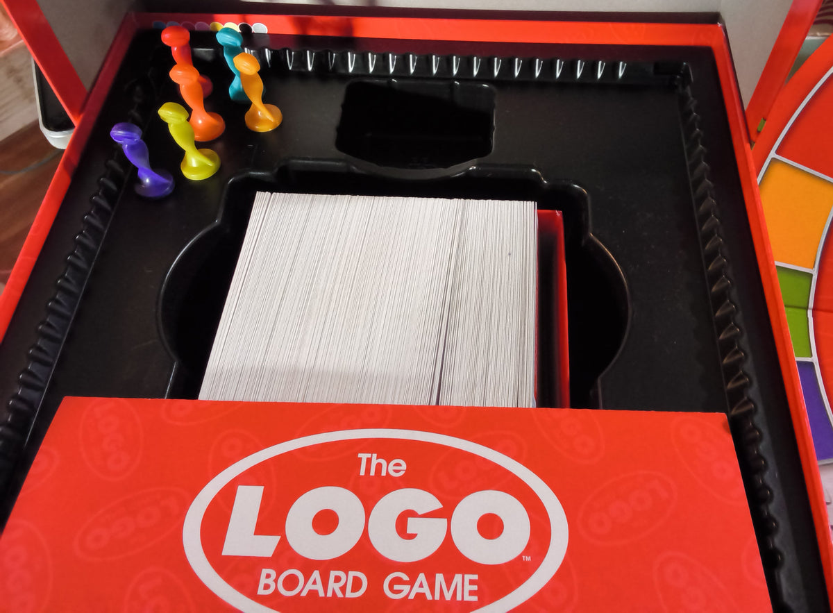 The Logo Board Game Spinmaster The board game about the Brands you love