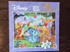 Vintage 23 years old Disney Winnie the Pooh 24 piece Jigsaw Puzzle Music Complete