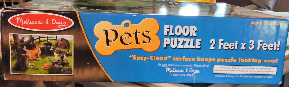 Melissa & Doug: "Pets" 24 Piece Floor Puzzle