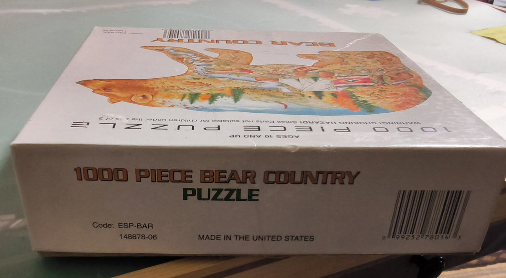 Wildlife Puzzle Bundle – Wolf Pack Shaped Puzzle, Bear Country 1000-Piece Puzzle & Undersea Turtle 550-Piece Puzzle