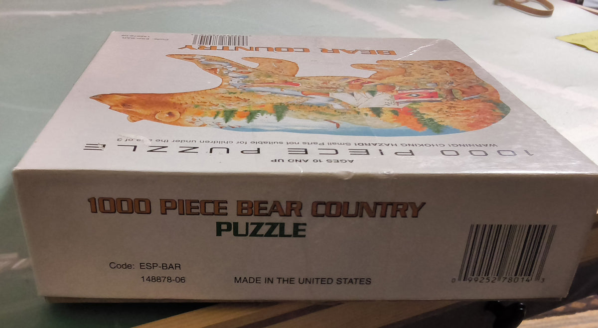 Wildlife Puzzle Bundle – Wolf Pack Shaped Puzzle, Bear Country 1000-Piece Puzzle & Undersea Turtle 550-Piece Puzzle