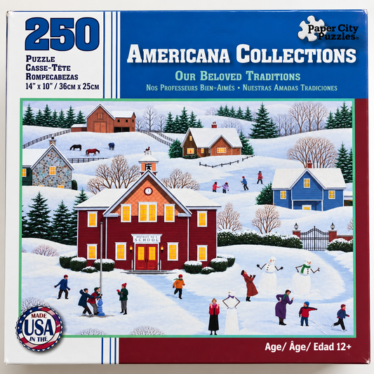 Our Beloved Teachers Americana Collection 250 piece puzzle Wilfrido Limvalencia