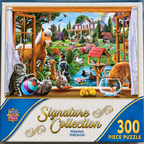 "Peeking Through" Adrian Chesterman MasterPieces 300 piece Puzzle