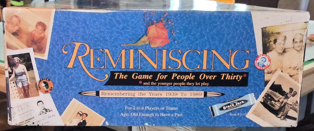 Reminiscing The Game for People over Thirty Remembering the Years 1939-1989