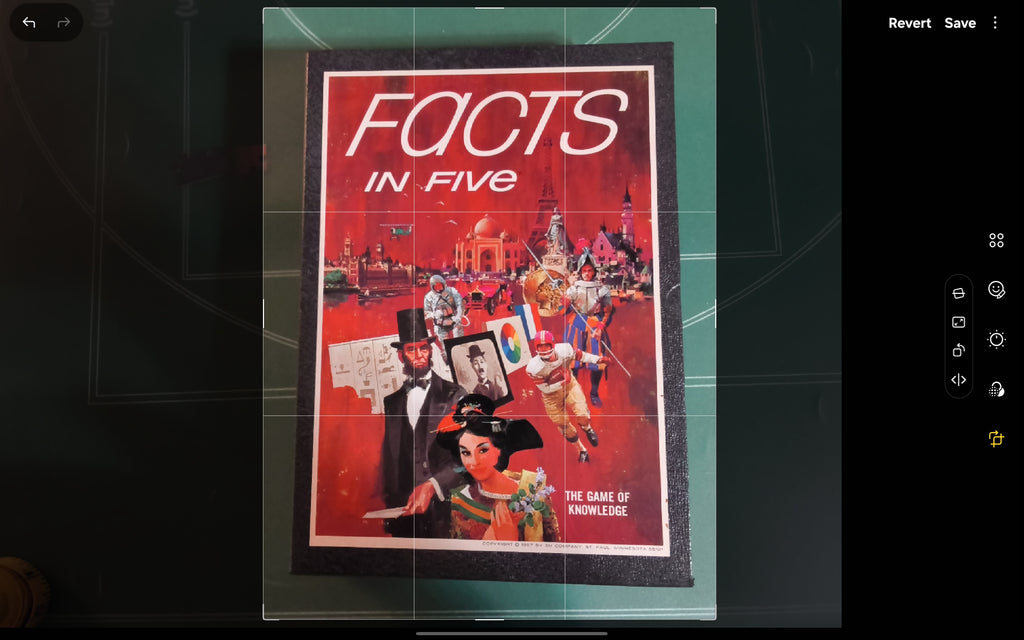Facts in Five The Game of Knowledge Vintage 3M Board game 1967