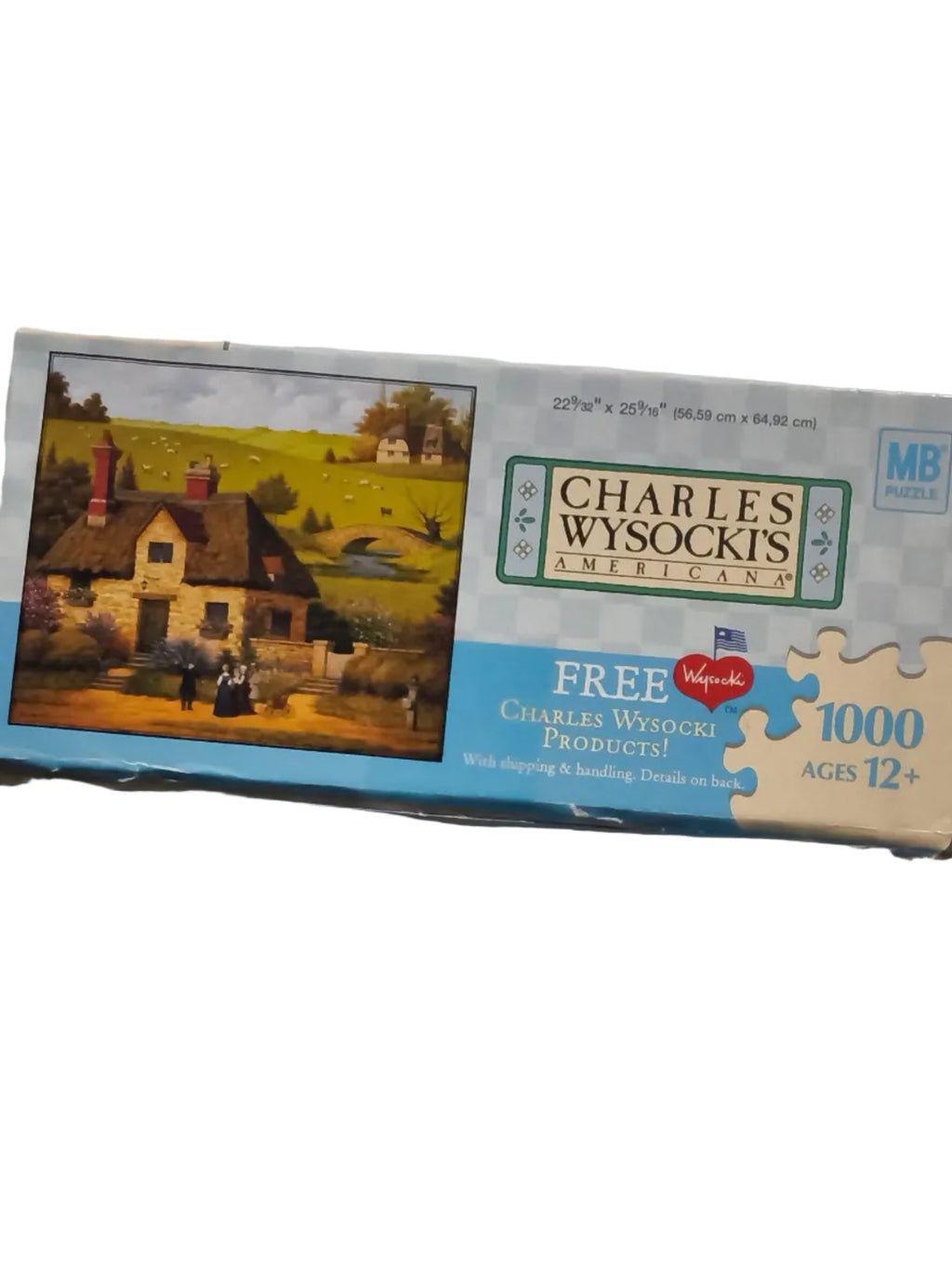 Vintage Charles Wysocki Tall Sea Tale 1000 piece puzzle Complete